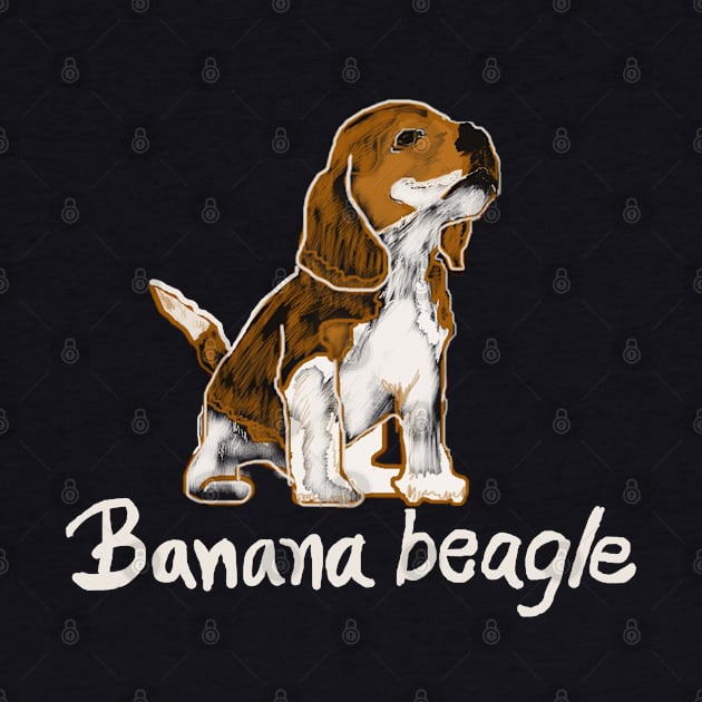 banana beagle by oakradet